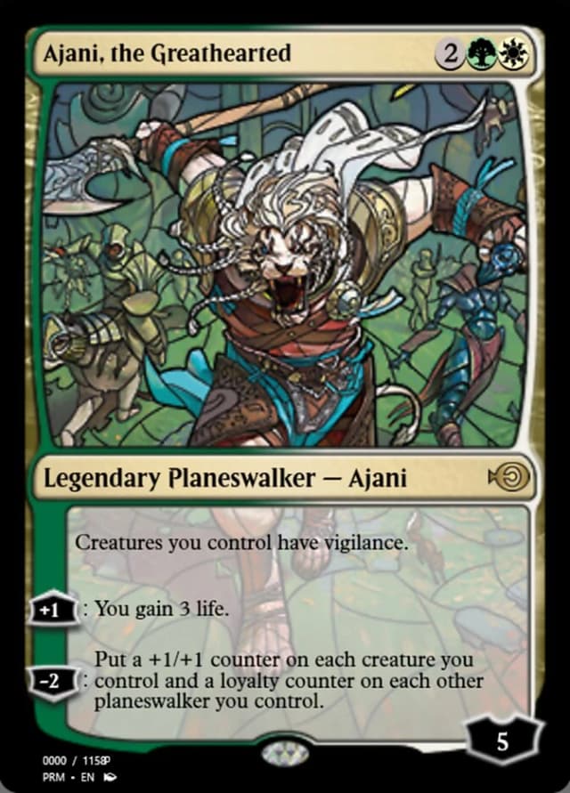 Ajani, the Greathearted image