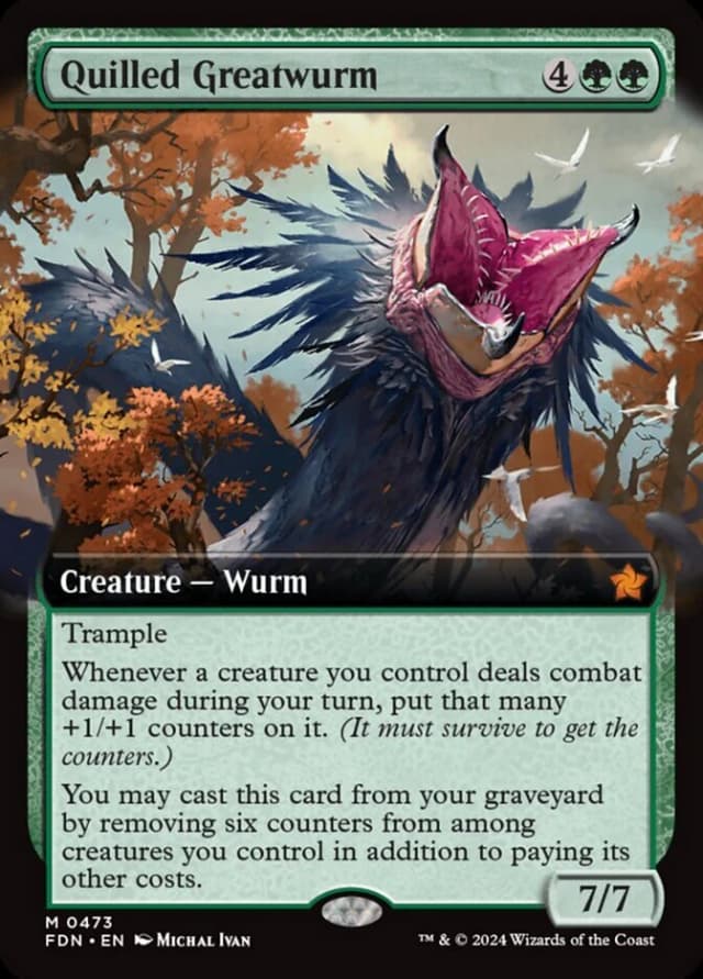 Quilled Greatwurm image