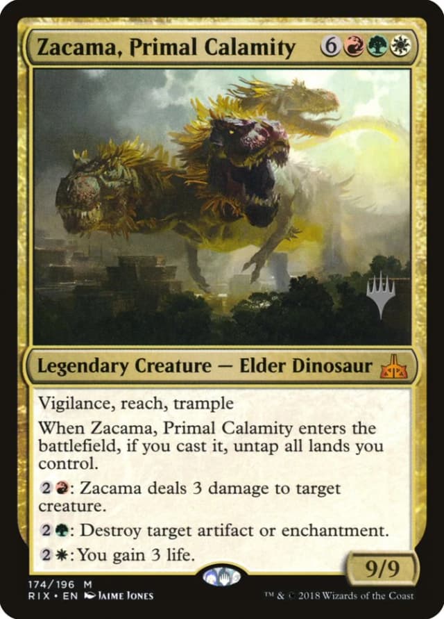 Zacama, Primal Calamity image