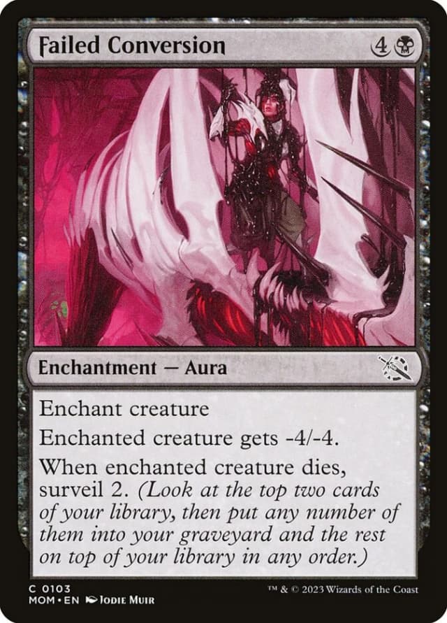 Failed Conversion image