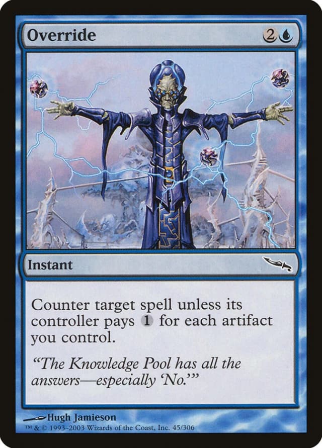 Override image