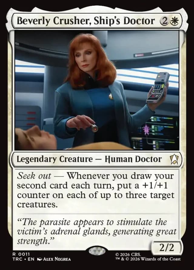 Beverly Crusher, Ship's Doctor image