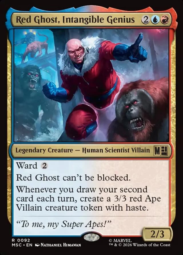 Red Ghost, Intangible Genius image