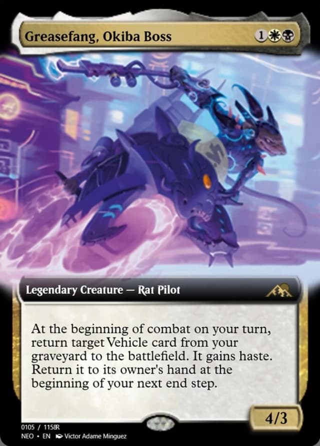 Greasefang, Okiba Boss image