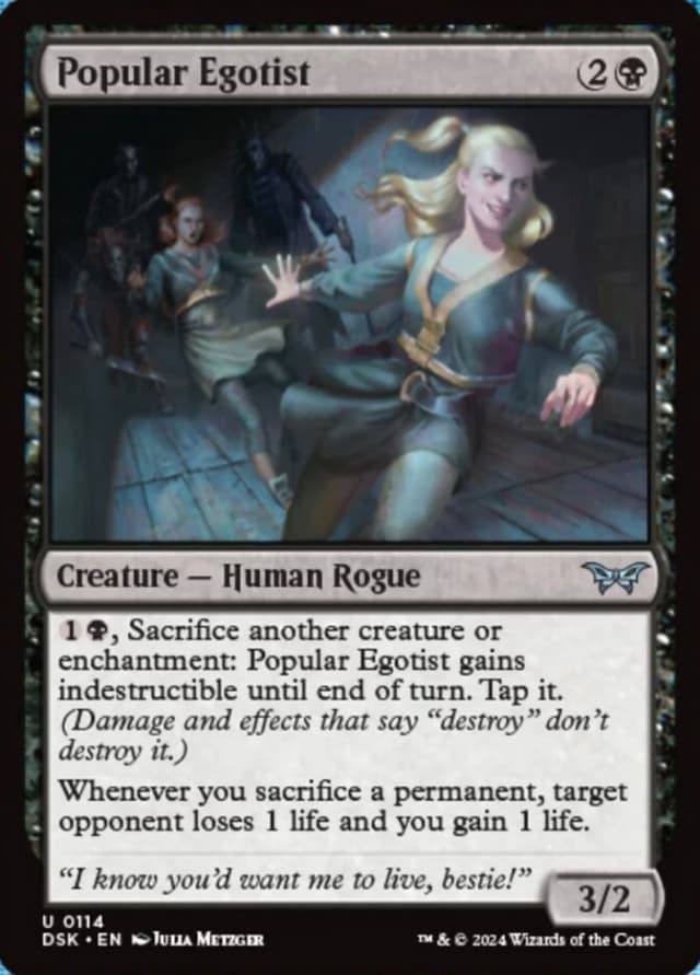 Popular Egotist image