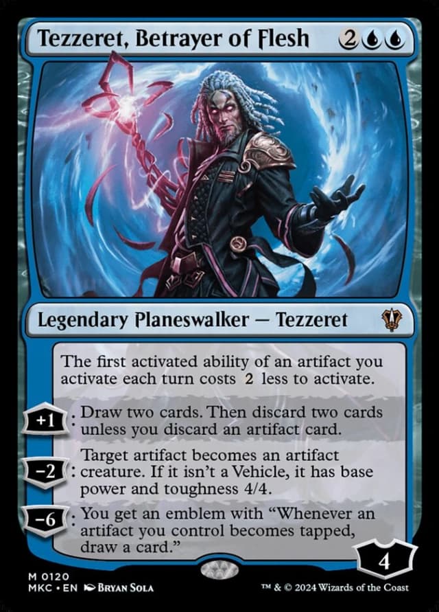 Tezzeret, Betrayer of Flesh image
