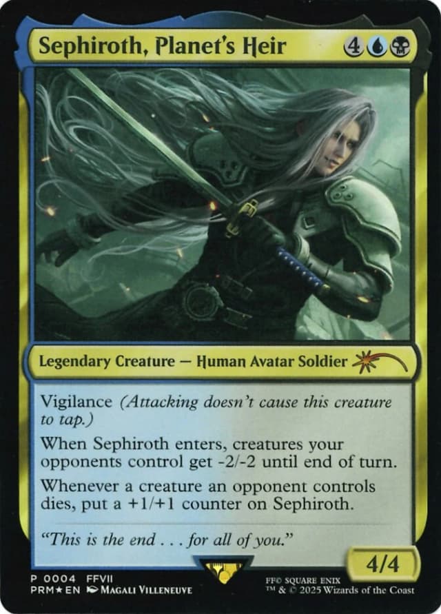Sephiroth, Planet's Heir image