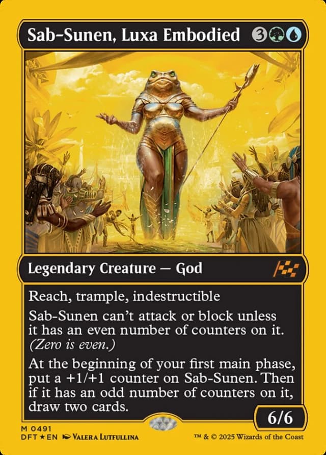Sab-Sunen, Luxa Embodied image