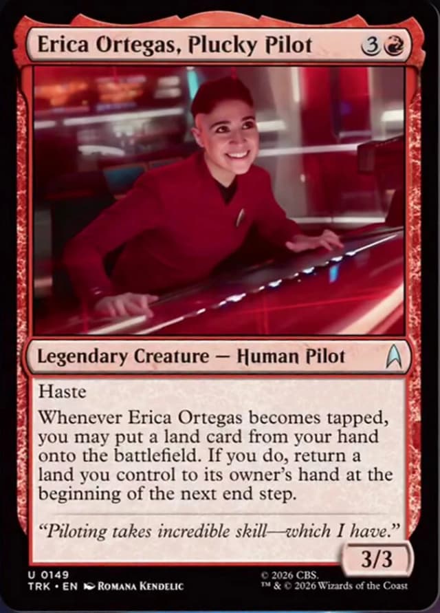 Erica Ortegas, Plucky Pilot image