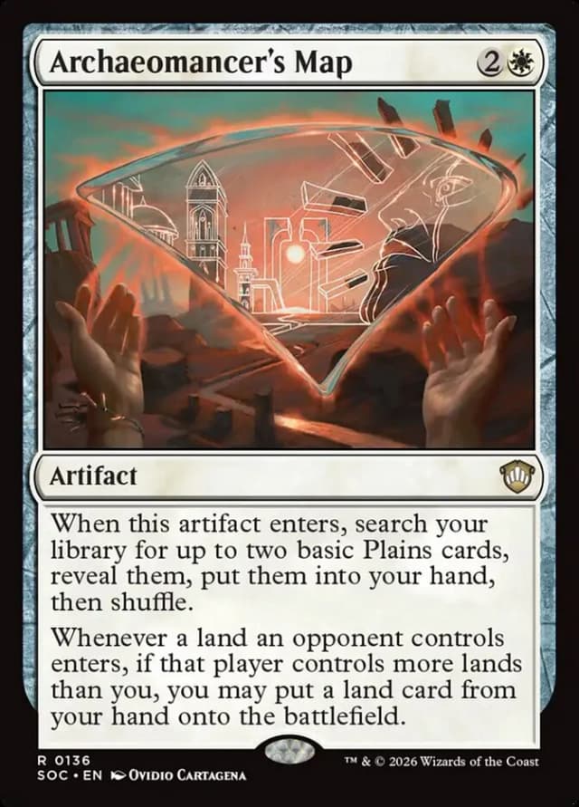 Archaeomancer's Map image