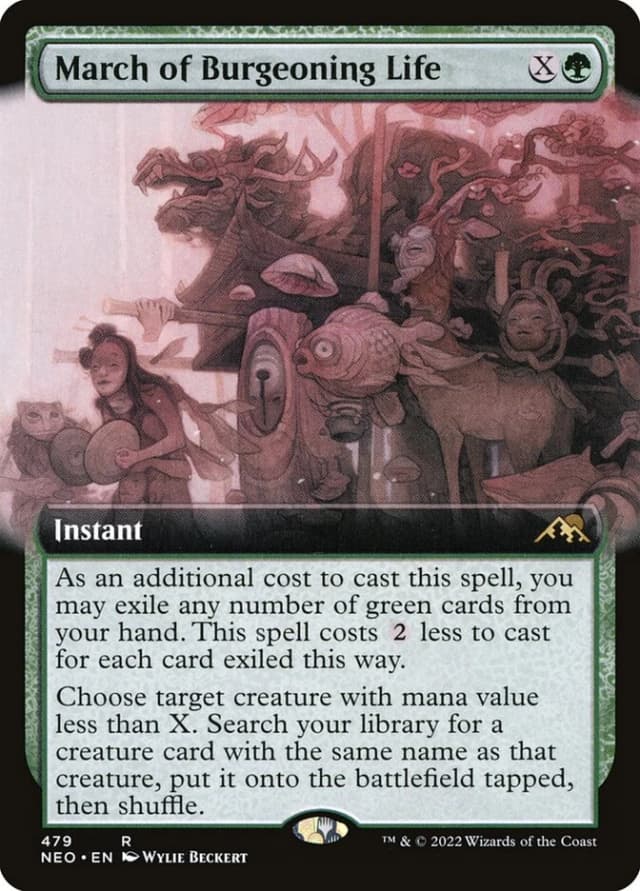 March of Burgeoning Life image