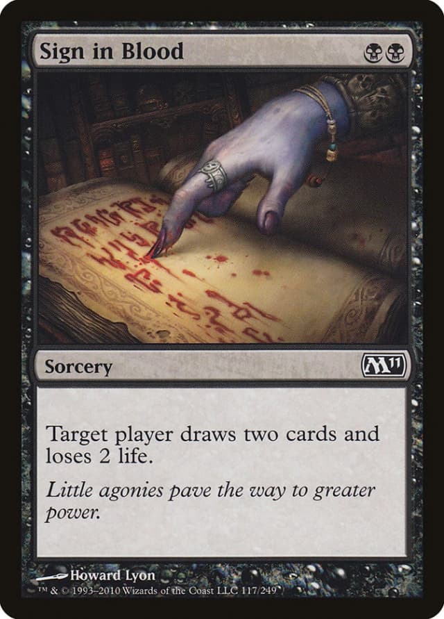 Sign in Blood image