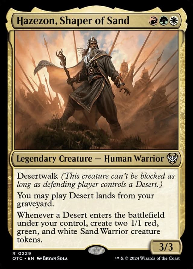 Hazezon, Shaper of Sand image