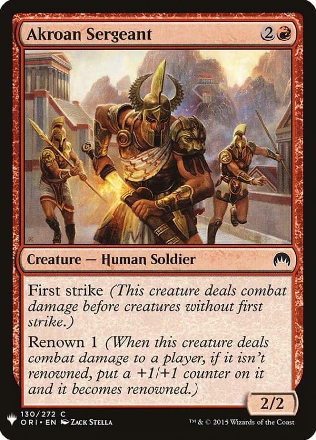 Akroan Sergeant image