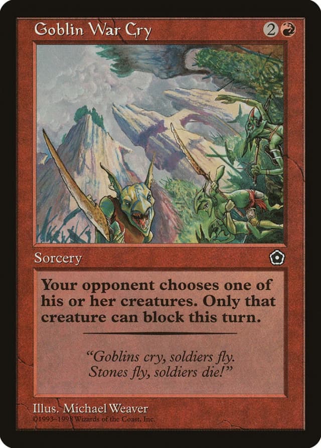 Goblin War Cry image