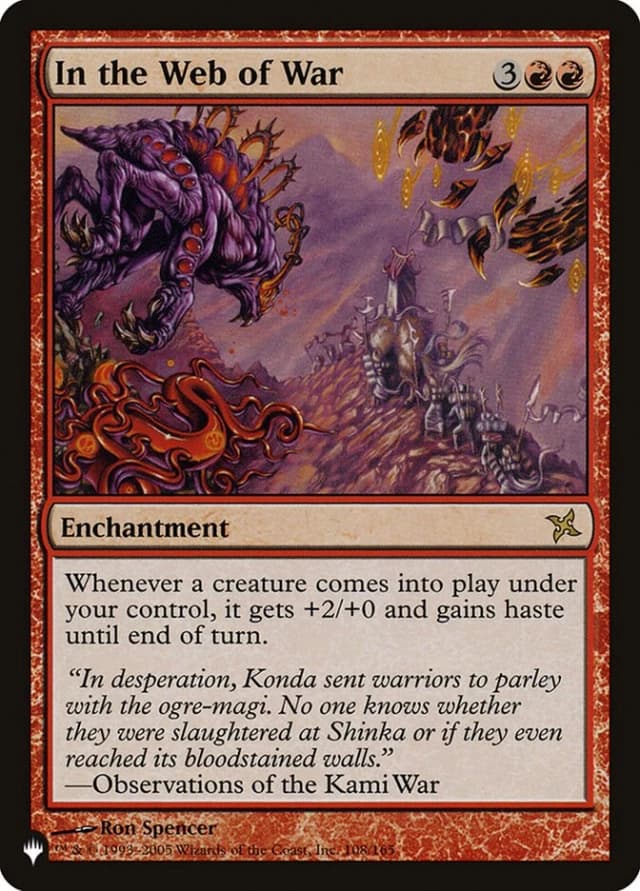 In the Web of War image