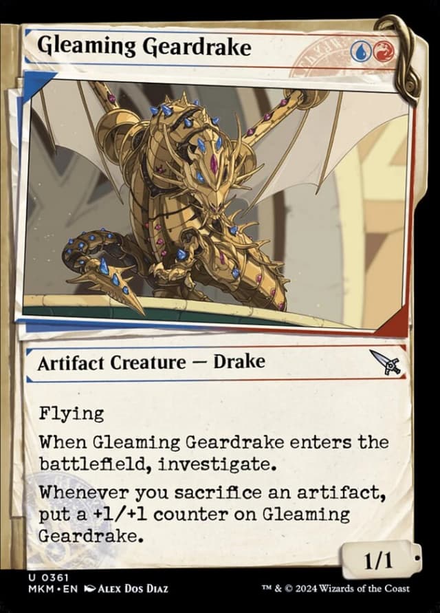 Gleaming Geardrake image