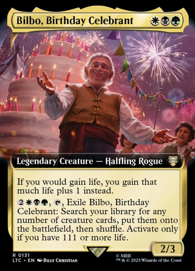Bilbo, Birthday Celebrant image