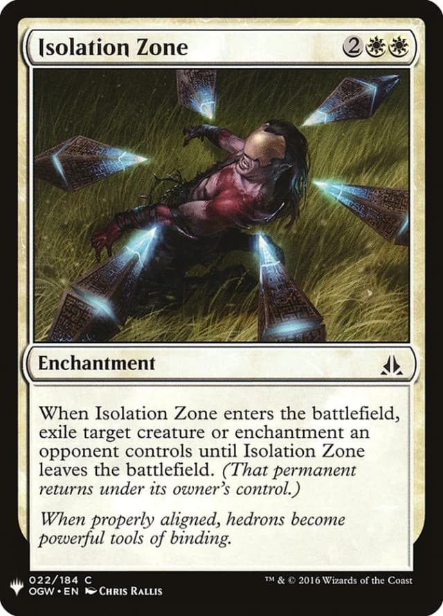 Isolation Zone image