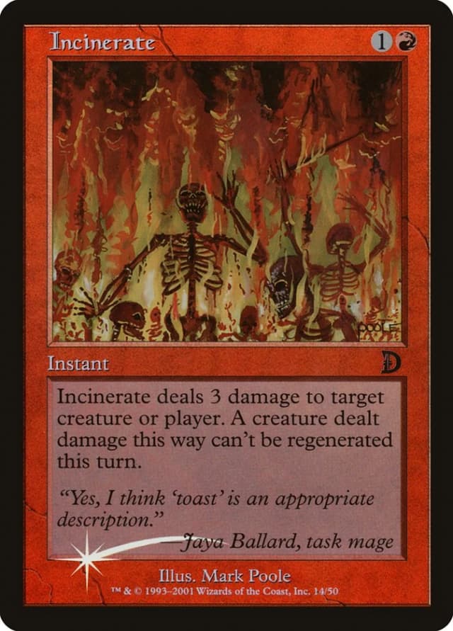 Incinerate image