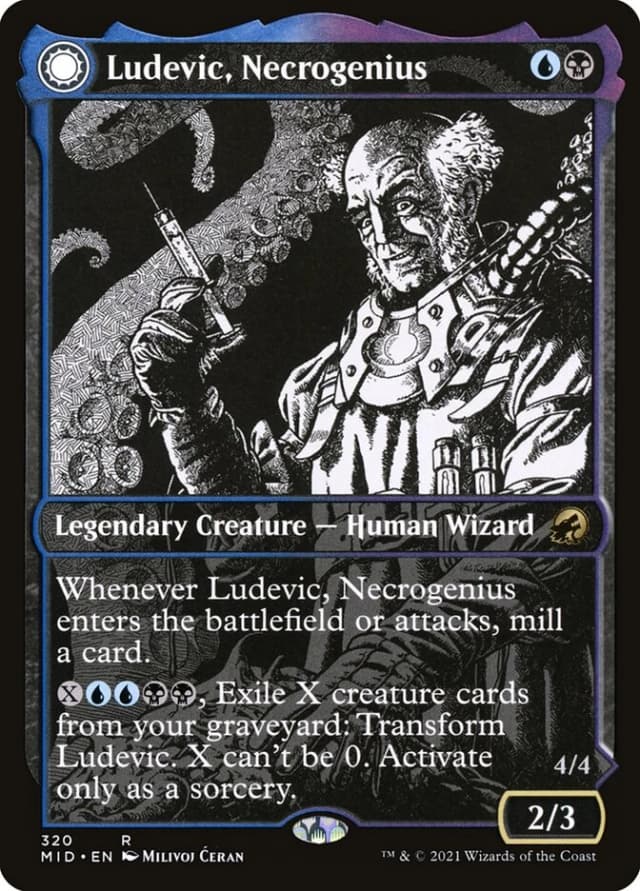 Ludevic, Necrogenius // Olag, Ludevic's Hubris image