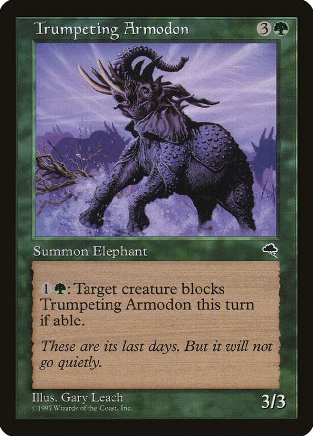 Trumpeting Armodon image