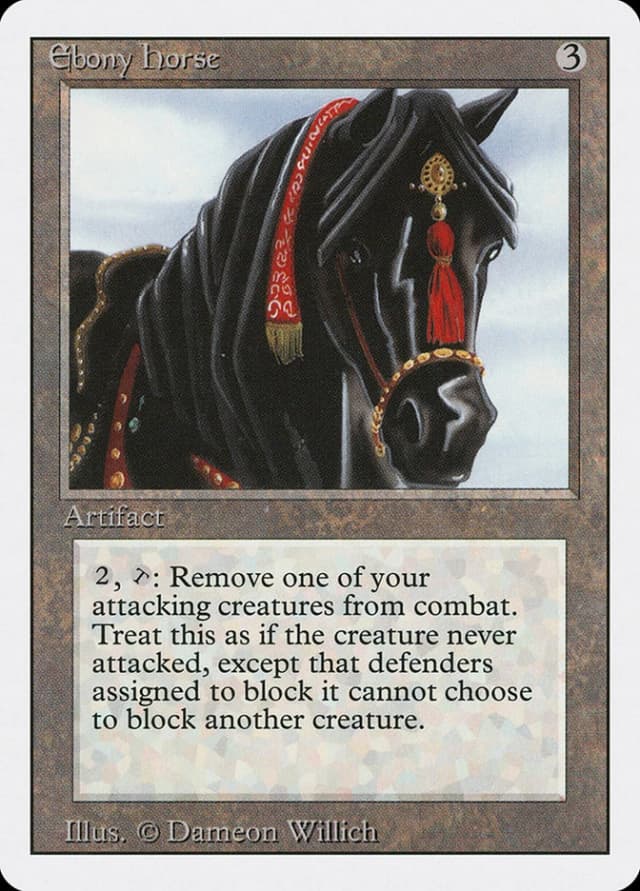 Ebony Horse image
