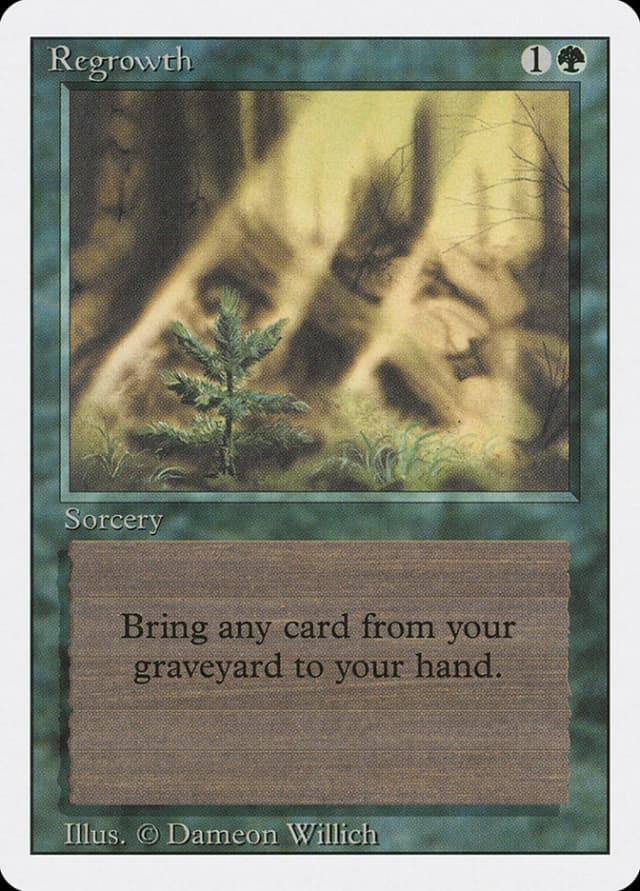 Regrowth image