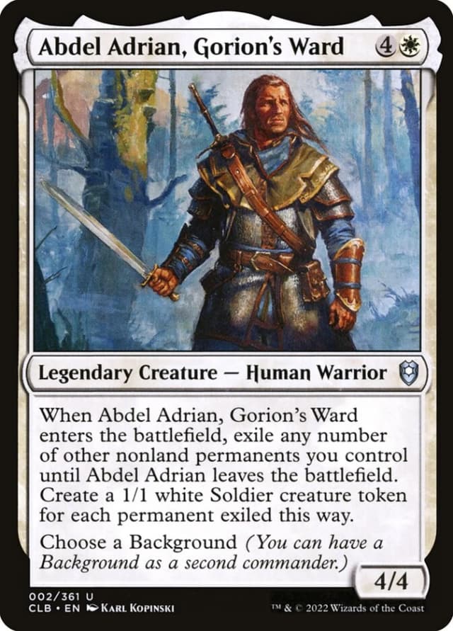 Abdel Adrian, Gorion's Ward image