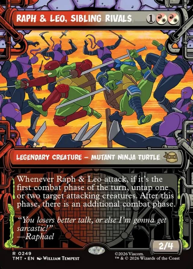 Raph & Leo, Sibling Rivals image