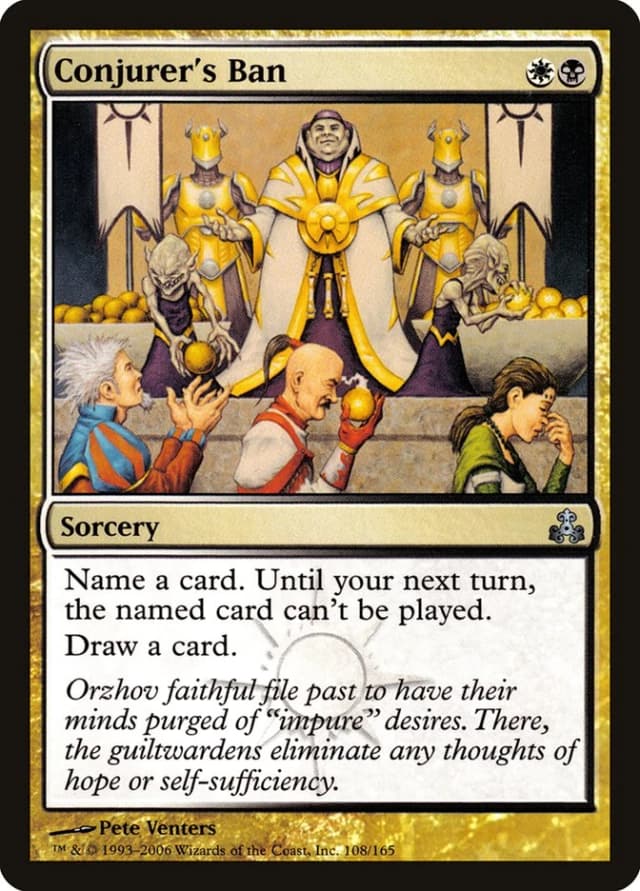 Conjurer's Ban image