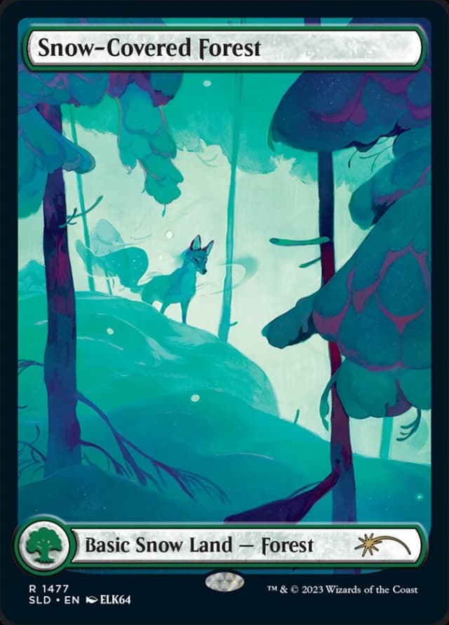 Snow-Covered Forest image