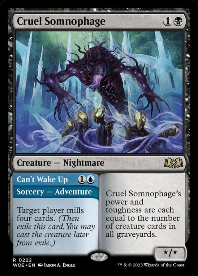 Cruel Somnophage // Can't Wake Up image
