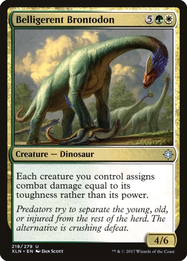 Belligerent Brontodon image