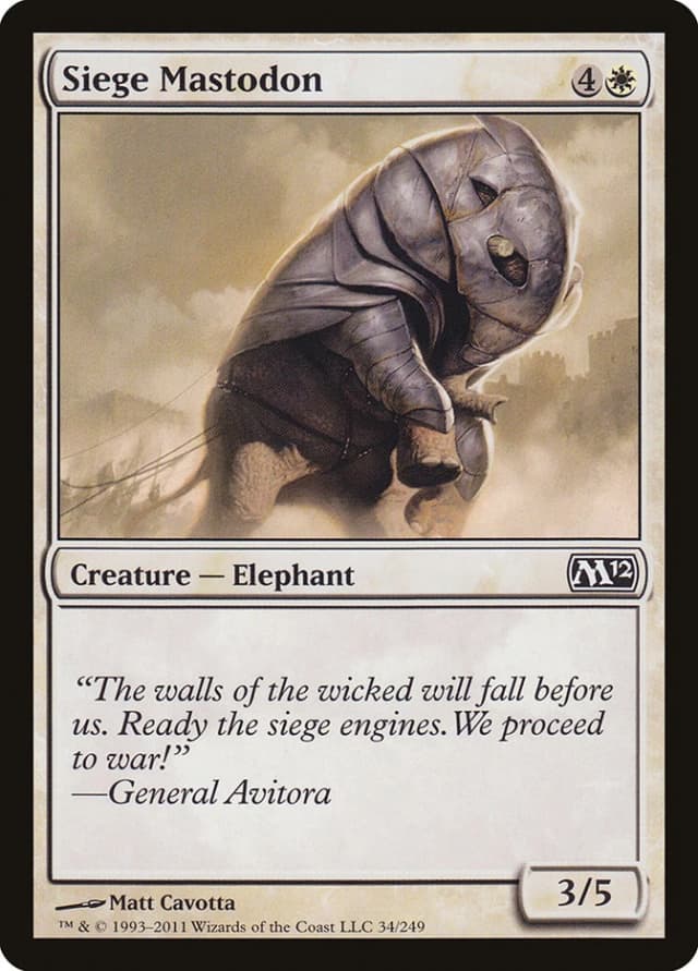 Siege Mastodon image