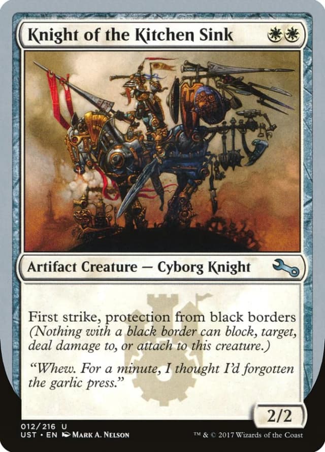 Knight of the Kitchen Sink image