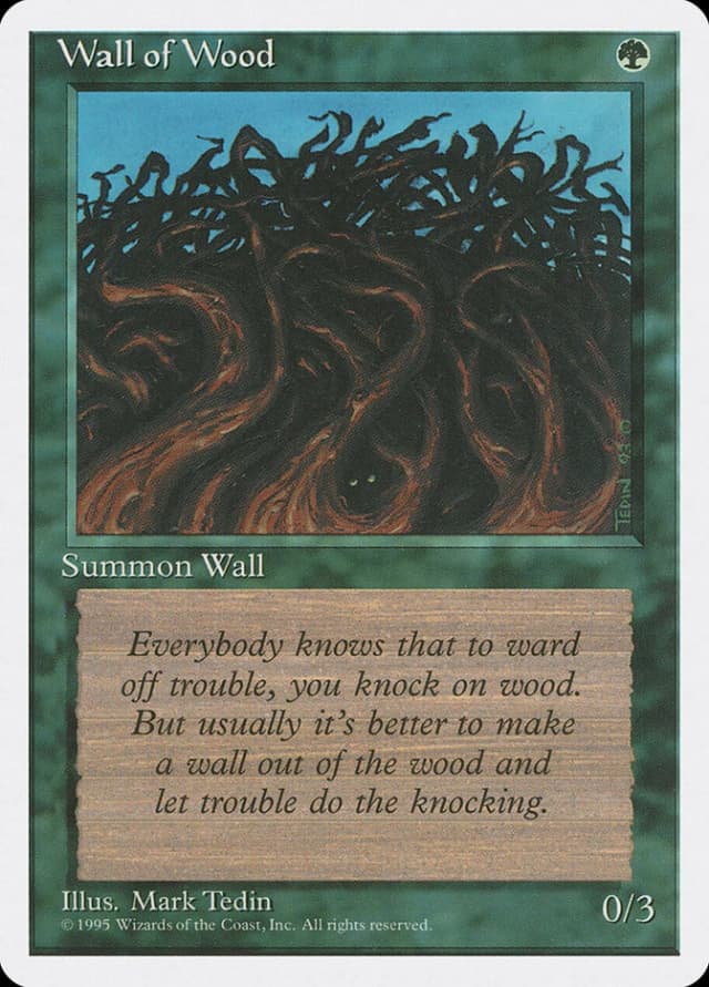 Wall of Wood image