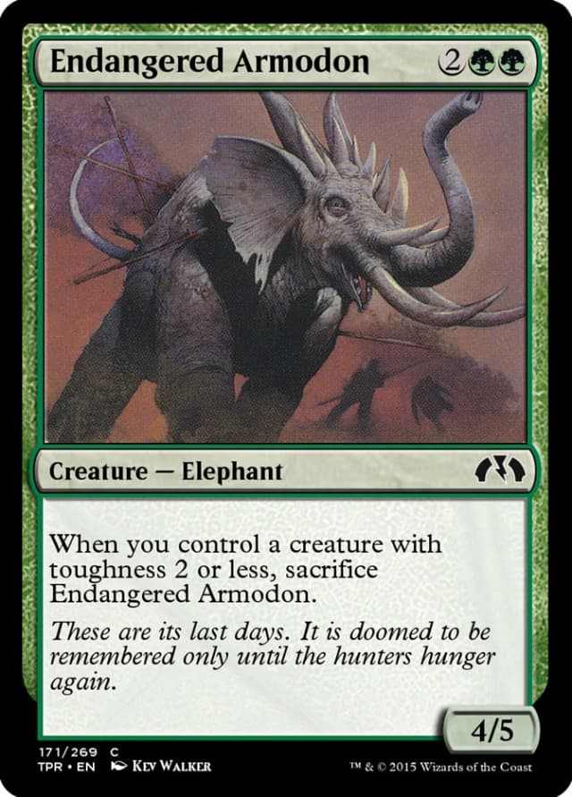 Endangered Armodon image
