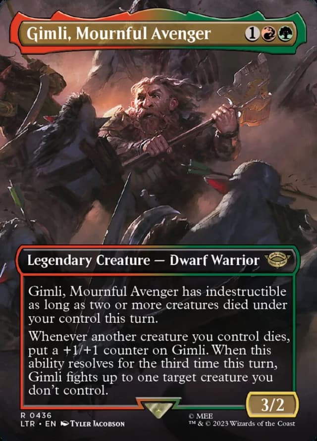 Gimli, Mournful Avenger image