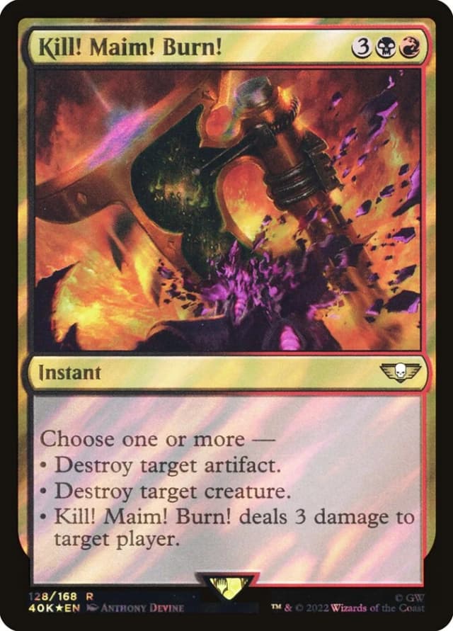 Kill! Maim! Burn! image