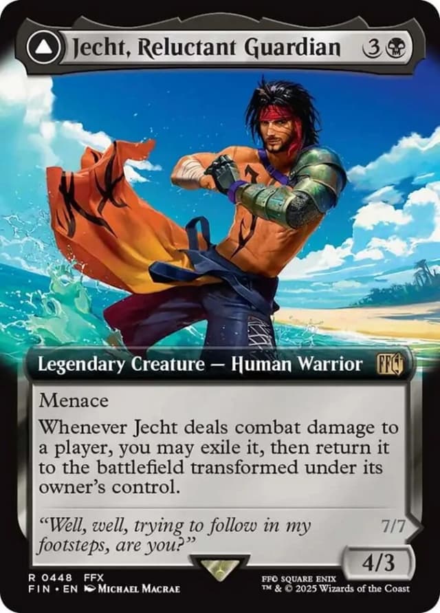 Jecht, Reluctant Guardian // Braska's Final Aeon image