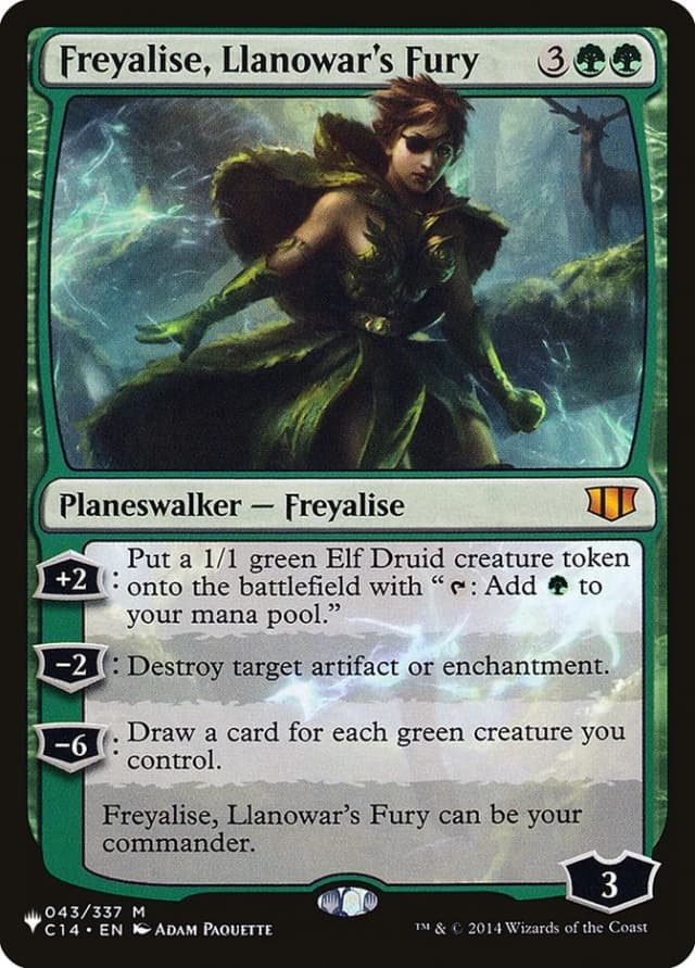 Freyalise, Llanowar's Fury image