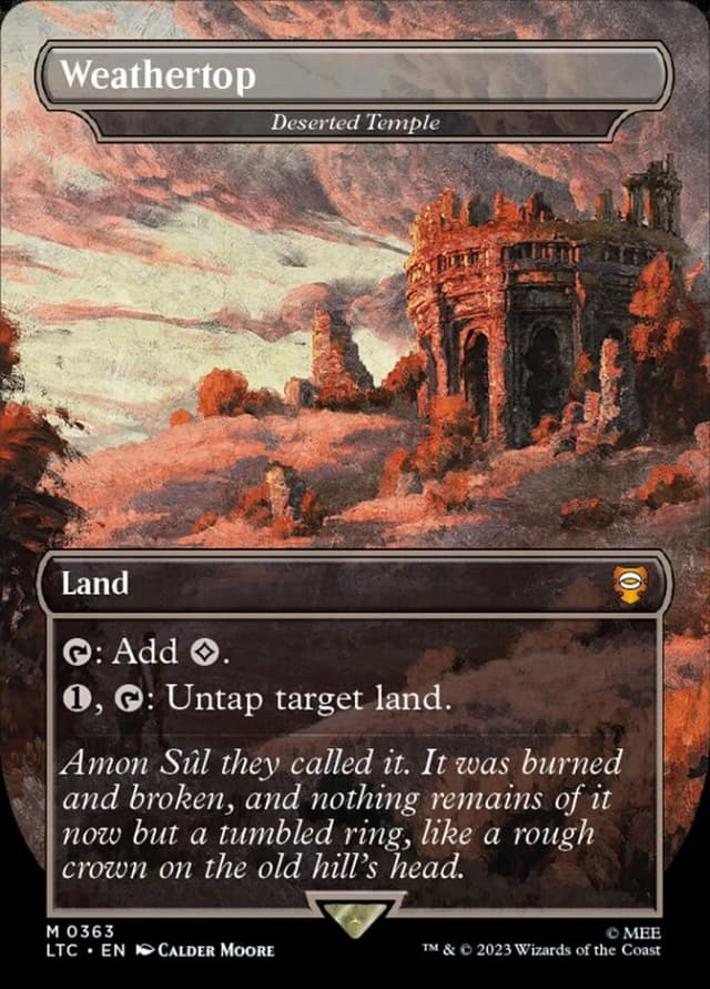 Deserted Temple image