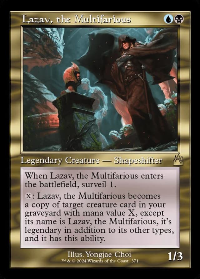 Lazav, the Multifarious image