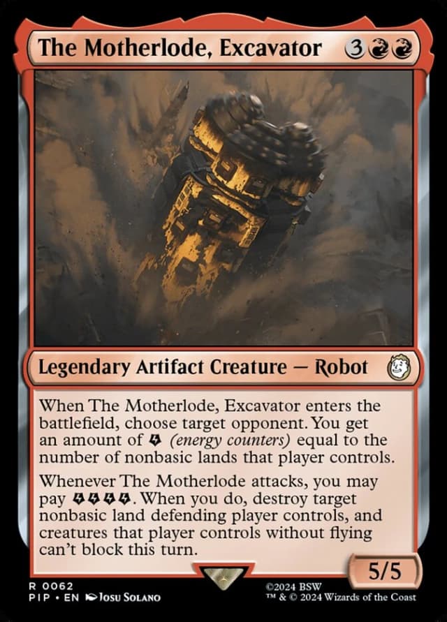 The Motherlode, Excavator image