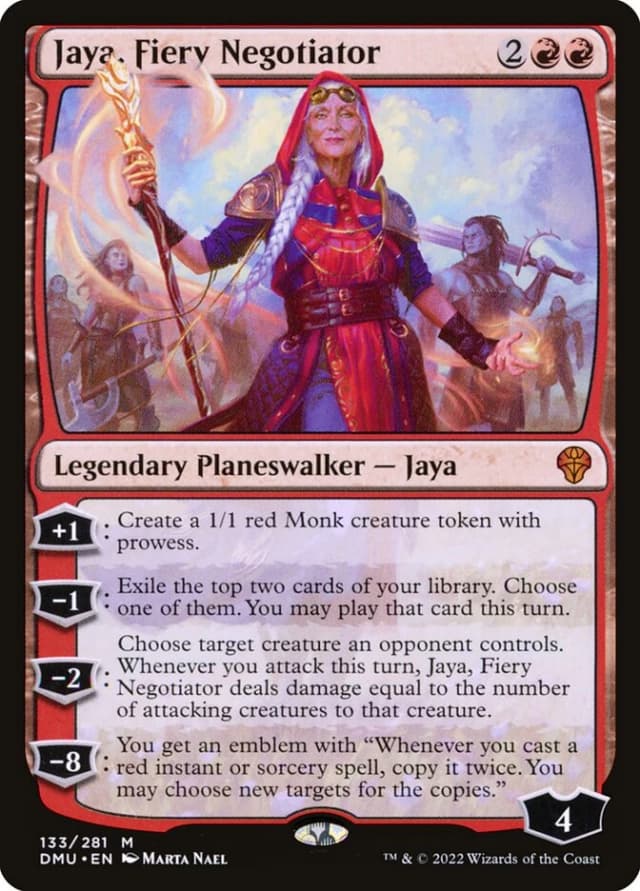 Jaya, Fiery Negotiator image