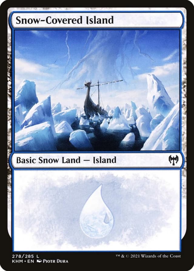 Snow-Covered Island image