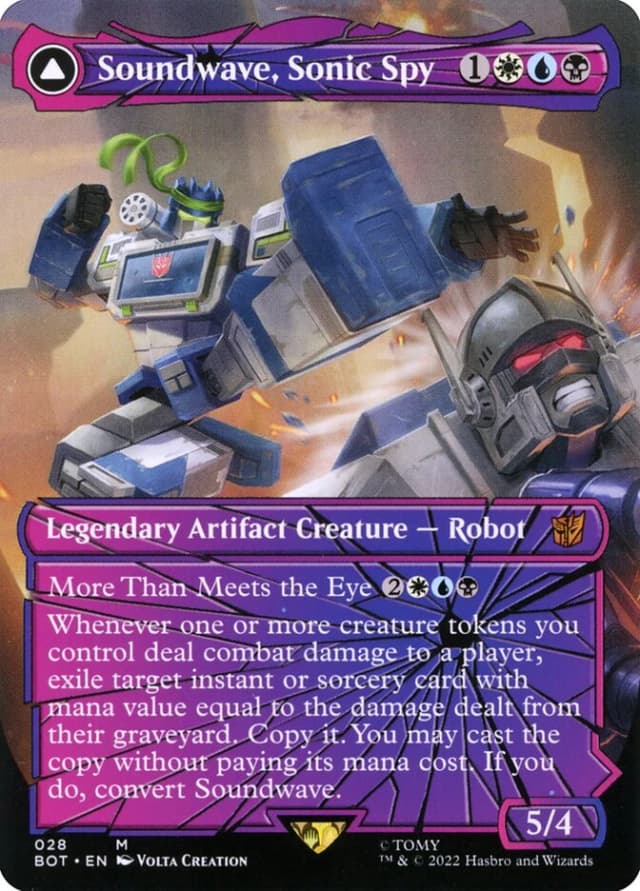 Soundwave, Sonic Spy // Soundwave, Superior Captain image