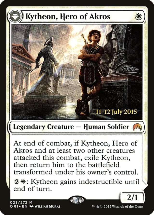 Kytheon, Hero of Akros // Gideon, Battle-Forged image