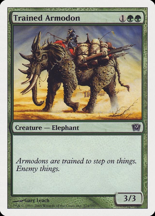 Trained Armodon image